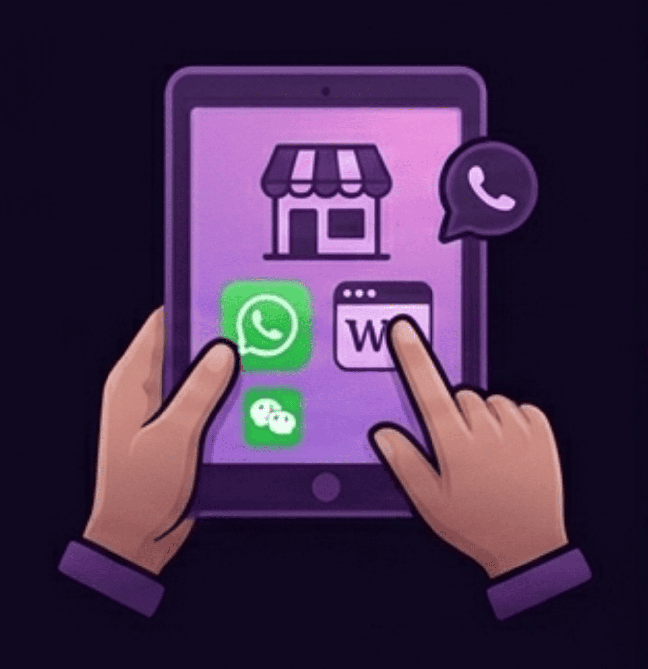 Capture customer information from the showroom, website, WhatsApp, or social media.