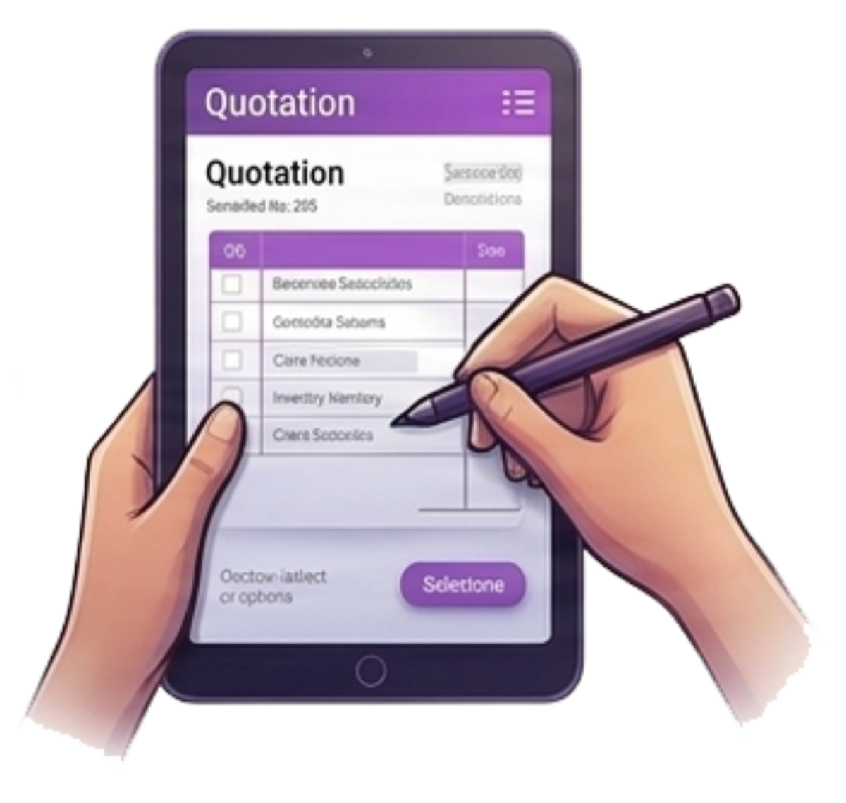The ERP automatically updates inventory, customer records, and accounting.